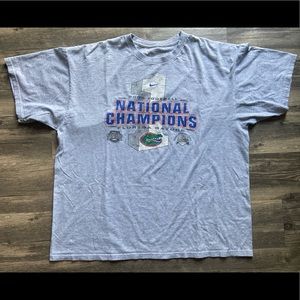 Florida Gators 2008 National Championship Tee